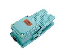 WANGCL Interrupteur à pédale, AC 250V 15A 1NO 1NC Commutateur à pédale momentané en Aluminium antidérapant TFS-402