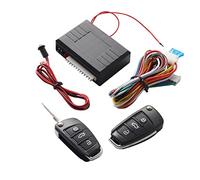 WANGCL Kit de Serrure de Porte Centrale Universelle avec télécommande Style 14 verrouillages sans clé avec boîte de contrôle + 2 télécommandes de Rechange pour Serrure Centrale de Porte de Voiture