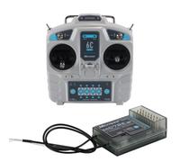 WANGCL Kit émetteur et récepteur RC 2,4 GHz 6 canaux pour quadrirotor FPV RC Racing Voiture Bateau Hélicoptère Mode Gauche