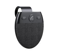 WANGCL Kit Mains Libres Bluetooth pour Voiture, Haut-Parleur Bluetooth pour Pare-Soleil de Voiture, Lecteur de Musique, Mise sous Tension Automatique, Connexion Bluetooth