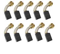 WANGCL Lot de 10 balais de charbon pour perceuse électrique Makita CB-106 181437-1 - 6 x 10 x 15 mm