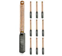 WANGCL Lot de 10 charbons moteur pour mixeur KitchenAid 5K5SSWHK55K - 6 x 6 x 25 mm