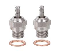 WANGCL Lot de 2 bougies de préchauffage N3 pour voiture télécommandée 1/10, compatible avec Traxxas Kyosho HSP HPI Redcat