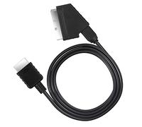 WANGCL Lot de 2 câbles péritel RVB 1,8 m pour PS3 PS2 vers TV uniquement pour PAL