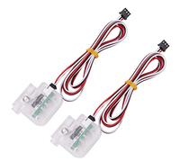 WANGCL Lot de 2 capteurs à filament avec câble de 2 x 1 m pour imprimante 3D - Module de détection de filament pour suspendre l'imprimante lorsqu'elle est à court de consommables - Transparent