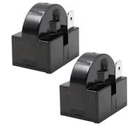 WANGCL Lot de 2 démarreurs de compresseur PTC 1 broche 15 Ohm pour réparation de climatisation de réfrigérateur