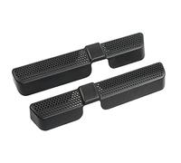 WANGCL Lot de 2 grilles d'aération de voiture pour Tiguan 2 (2015-2019) ABS