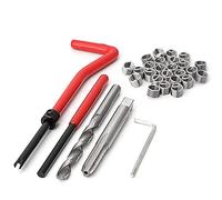 WANGCL Lot de 30 kits de réparation de filetage M6 Helicoil inserts de filetage