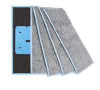 WANGCL Lot de 4 chiffons de nettoyage lavables compatibles avec IRobot Braava Jet M6, vadrouilles humides lavables réutilisables compatibles avec la série Braava Jet m