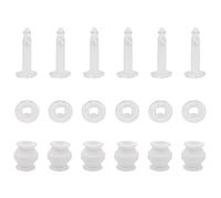 WANGCL Lot de 6 pièces de réparation anti-vibrations pour cardan - Balles d'amortissement en caoutchouc + broches de fixation compatibles avec Phantom 3