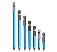 WANGCL Lot de 7 forets magnétiques antidérapants PH2 à tête unique et double (25 mm, 5 mm, 65 mm, 70 mm, 90 mm, 127 mm, 150 mm)