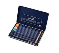 WANGCL Lot de 72 crayons aquarelle professionnels pour adultes et artistes, solubles dans l'eau avec pinceau pour coloriage, mélange et peinture aquarelle