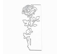 WANGCL Matrices de découpe en métal en forme de roses pour scrapbooking, album photo, fabrication de cartes en papier, cadeau