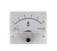 WANGCL Mini ampèremètre analogique professionnel, durable, tension de 2,5 mm, voltmètre analogique de précision CC 85 courant analogique C1 (DC 0-10 A)