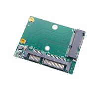 WANGCL MSATA to SATA Converter MSATA to SATA3 SSD Adapter 3.5A Support for High Power SSD Cards