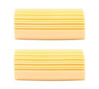 WANGCL Plumeau Humide Jaune 2 pièces, éponge de Nettoyage de la poussière, plumeau pour Nettoyer Les Stores vénitiens et en Bois, Les évents, Les radiateurs et Les plinthes