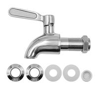 WANGCL Robinet distributeur de boissons en acier inoxydable 304 robinet de rechange en verre robinet boisson café bière fontaine à boire (16 mm)