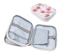 WANGCL Sac à crochet portable avec poches en filet, organisateur de crochet pour accessoires et fournitures (sac uniquement)