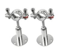 WANGCL Support de Tuyau de Montage au Plafond en Acier Inoxydable 304 Clip de Support de Tuyau réglable pour Tuyau de 38 à 40 mm (2 pièces)