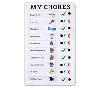 WANGCL Tableau mémo portable réutilisable en plastique pour camping-car, liste de contrôle des affaires quotidiennes avec curseur pour la maison, les voyages, la planification affaires quotidiennes