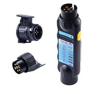 WANGCL Testeur de circuit lumineux de 12 V à 7 broches pour remorque, caravane, camping-car, camion, tracteur, remorque