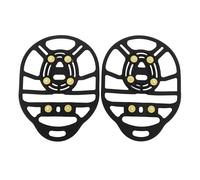 Wangcmcol 1 paire de crampons de Traction pour neige glacée, 6 goujons, pour marcher sur la neige, poignées pour chaussures et bottes