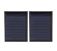 Wangcmcol 2 modules solaires 5V 50mA, mini panneau solaire en polysilicium 60x44mm