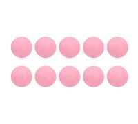 Wangcmcol Balles de golf en mousse EVA pour la pratique intérieure et extérieure, texture douce polyvalente, lot de 10 couleurs vives, haute visibilité, résistance durable aux (Rose)
