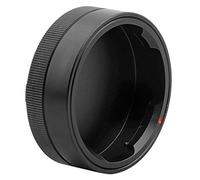 Wangcmcol Bouchon d'objectif arrière professionnel en métal pour objectif d'appareil photo Leica M Mount Accessoire de photographie, Noir , Décontracté