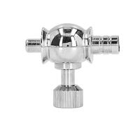 Wangcmcol Cold Brew Maker, pour café, soupape de robinet à goutte lent, accessoires en pot en acier inoxydable, brasseur à café glacé, récipient en verre, contrôle du débit de