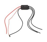 Wangcmcol Contrôleur de vitesse électronique étanche ESC pour bateau RC, pour propulseur sous-marin 12-25,2 V, double voie 50 A avec marche avant et arrière, installation facile,