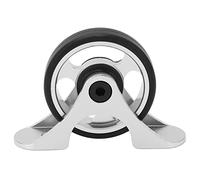 Wangcmcol Garde-Boue de vélo Roue Facile, Structure de roulement en Acier, Conception légère Creuse, pour Pliage et DAHON, Concentricité élevée, Trou de Montage de 4,6 mm, BCD de (Argent)