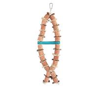 Wangcmcol Parrot Corn COB mâchonne des Jouets résistants à la Boue à mâcher à Mastication pour Les Macaws perroquets Gris africains et Autres Oiseaux