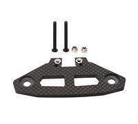 Wangcmcol Plaque d'éponge en fibre de carbone de voiture RC, pour la durabilité, anti-collision, ajustement direct, installation facile, protection de pare-chocs avant, usure élevée