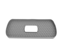 Wangcmcol Plateau de réservoir de toilette en Silicone, support de salle de bain universel antidérapant, support de stockage de réservoir de toilette sans poinçonnage pour article de (Grise)