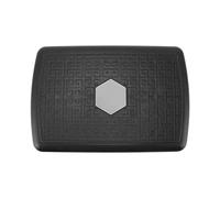 Wangcmcol Plateforme de marche aérobique pour entraînement de force cardiovasculaire, équipement de fitness empilable avec texturée antidérapante, banc d'entraînement