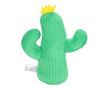 Wangcmcol pour Animal de Compagnie Petit Jouet en Peluche, pour Les Jouets à mâcher, Les Dents de Nettoyage, la Forme de maïs, Le Jeu interactif BB Doux, Le Chiot Durable Relief (Cactus)