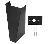 Wangcmcol pour applique murale, pour lampe LED trapézoïdale minimaliste moderne, éclairage haut et bas, lumière blanche chaude, tension AC85-265V, économie d'énergie, conception à (Coquille noire)