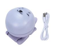 Wangcmcol Projecteur de chien, lampe de nuit à motif rotatif, lumière LED étoiles, Portable, lampe de chevet pour chambre à coucher (Violette)
