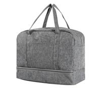 Wangcmcol Sac de Sport pour Le Sport avec Compartiment à Chaussures séparé, Doublure imperméable, séparation Humide et Sec, Poches Pratiques, Utilisation multifonctionnelle pour