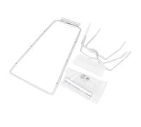 Wangcmcol Support de rangement mural pour couvercle de casserole à 3 niveaux, support organisateur de couvercle de casserole, accessoires de cuisine (Bac à eau droit en assiette-plastique)