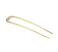 Wangdaqi Bâtons, épingles, bâtons en métal, épingles à chignon, rétro, simples, dorées, en forme de U, en alliage, pinces à fourche, accessoires pour femme