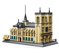 WANGE Cathédrale Notre-Dame. Modèle d'Architecture d'Assemblage avec des Blocs