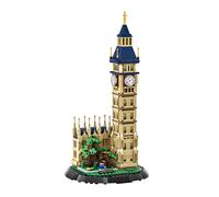 WANGE Kit de briques de construction Tour Elizabeth, Londres, Royaume-Uni pour constructeurs amateurs
