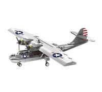 WANGE Maquette d’hydravion PBY-5A Catalina à Assembler avec des Blocs. Modèle d’hydravion amphibie américain de Patrouille et de Sauvetage. Aéromodélisme à l’échelle 1:48
