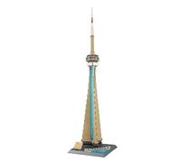 WANGE Modèle d’Architecture à Assembler avec des Blocs de Construction. Tour Nationale du Canada.