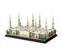 WANGE Modèle d'architecture à Assembler avec des Blocs de Construction. Mosquée du Prophète, Médine.