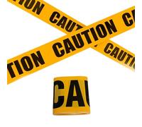 WANGENPING Ruban de signalisation de police - Jaune et noir - 7,5 cm x 20 m - Ruban d'avertissement de danger - Ruban adhésif indéchirable - Pour le lieu de travail - Zone de danger