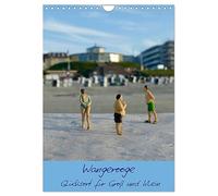 Wangerooge - un lieu de bonheur pour petits et grands, Version française (Calendrier mural 2026 DIN A4 portrait), Calendrier CALVENDO mensuel