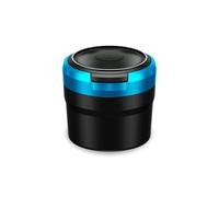 WangGQ Cendrier Exterieur avec Couvercle, pour Toyota Prius V,Cendriers de Auto Portable cendrier détachable résistant aux Hautes températures,D-Blue